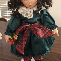 Collectible doll 18” tall