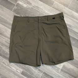 Men's Patagonia  XL Hydropeak Hybrid Walk Shorts - Basin Green