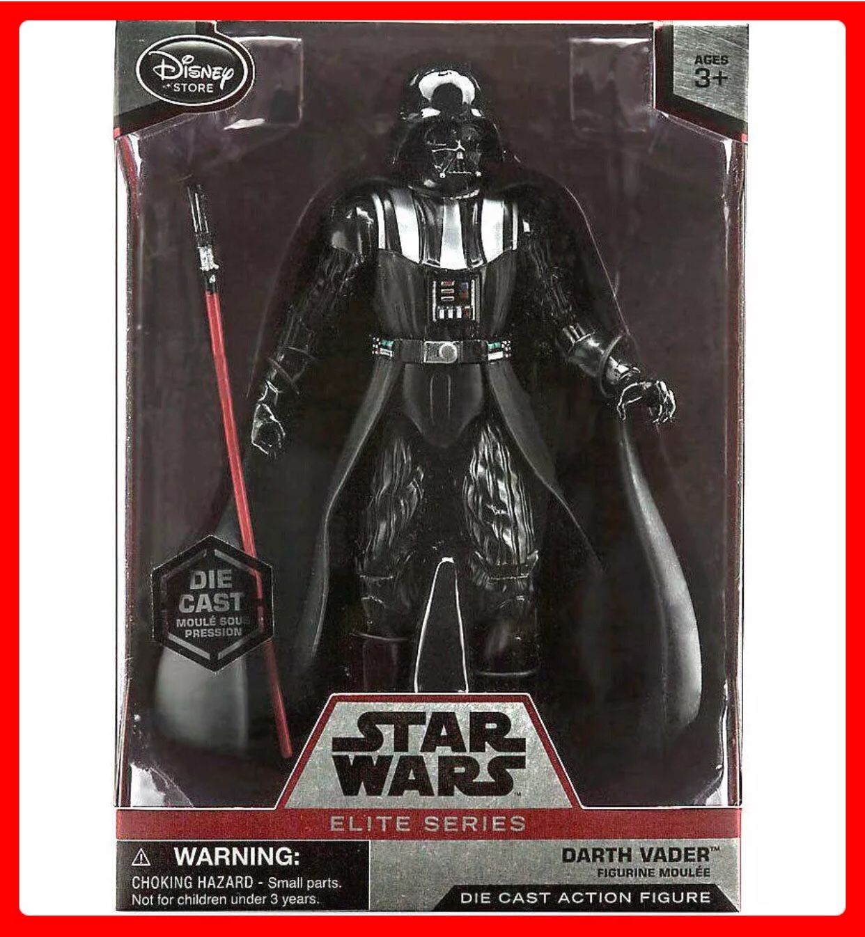 Star Wars Darth Vader Elite Series Die Cast Action Figure - 7'' - Disney Store Collector Collectible