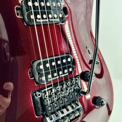 Jackson Pro Plus Series Dinky DKA 2023 - Present - Oxblood with Locking Tuners