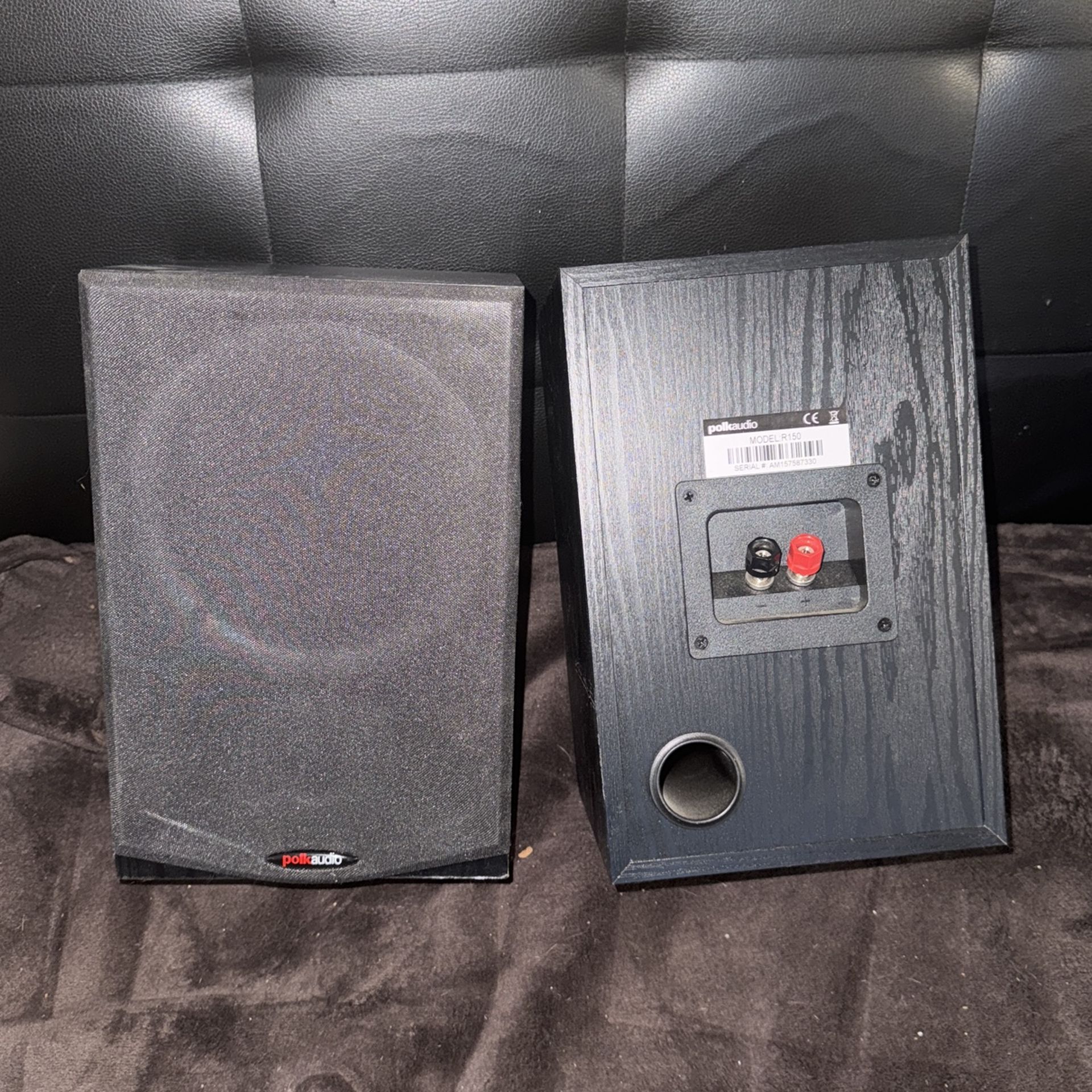 POLK AUDIO BOOKSHELF SPEAKERS R150