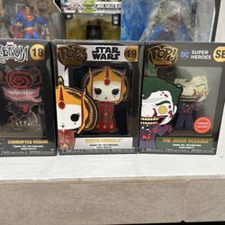 Pop Pins 4” Enameled 