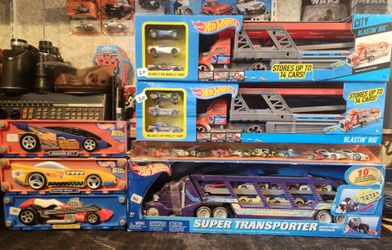 Hot Wheels cases