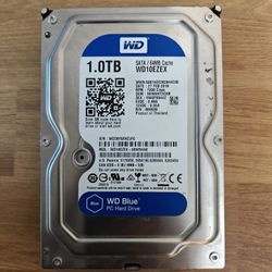 Western Digital 1TB Hard Drive For Gaming PC Computer Desktop Like Segate HDD