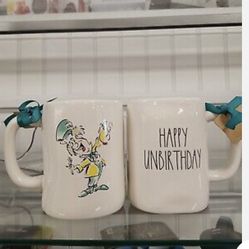 Rae Dunn Disney Alice in Wonderland -Mad Hatter Mug