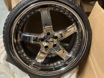 20 inch Chrome Maya Wheels and Tires