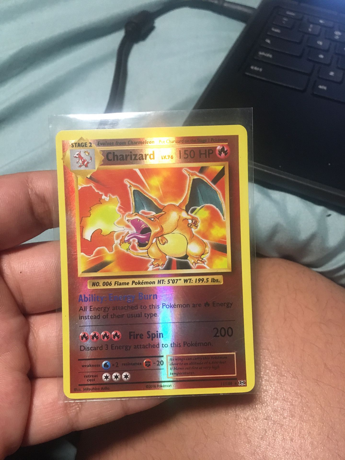 Rare Pokémon card