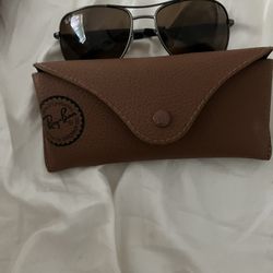 Ray Ban Polarized Aviators And case