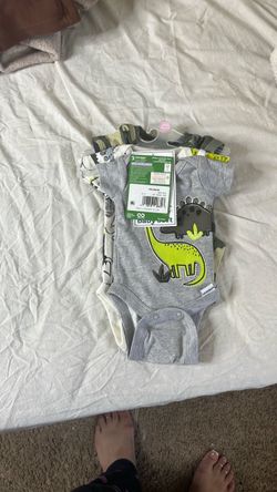 Gerber Baby 3-Pack Dinosaur Onesies