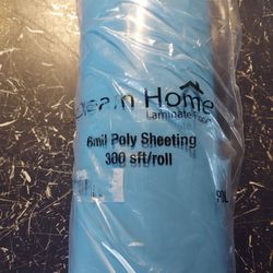 Dream Home 6mil Poly Sheeting. 300 Sq Ft Per Roll