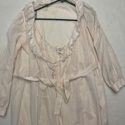 Juli of slumbertogs nightgown and robe vintage Nightgown size M Robe size S  #5