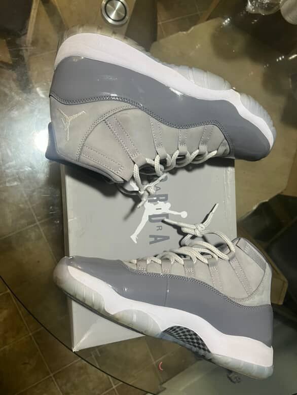 Cool Grey Jordan 11s Size 10.5 Men’s 