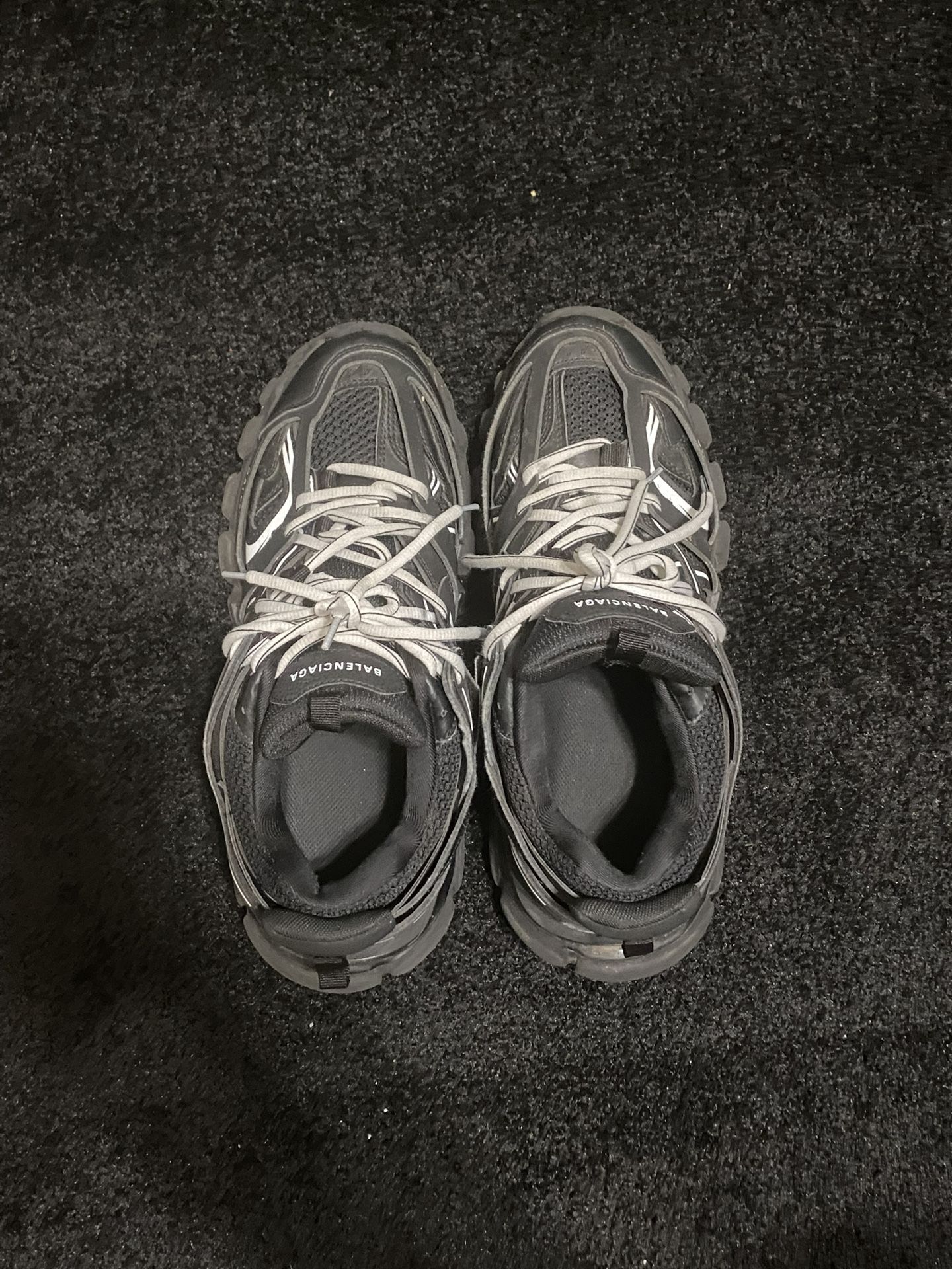 Black And White Balenciaga Size 10