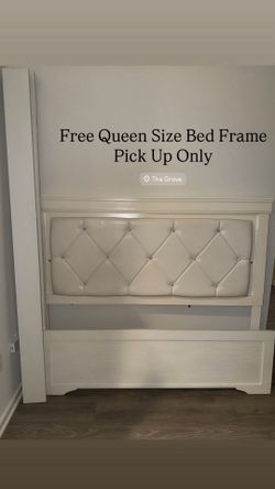 Free queen size bed frame