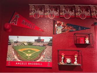 Angels baseball memorabilia