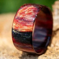 Gorgeous Resin Ring Size 7