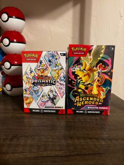 Pokemon “Ascended héroes & prismatic booster bundle “