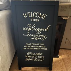 Wedding Sign