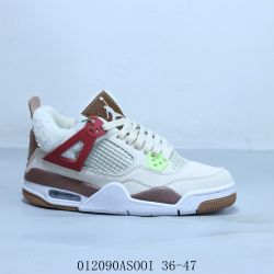 Nike Air Jordan 4 Retro AJ4 Low cut Basketball Shoes Size 36-47