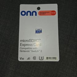 Onn MicroSDXC Express Card 512GB