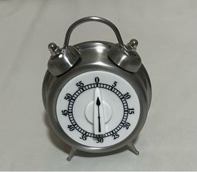 Retro Alarm Clock Style Kitchen Timer