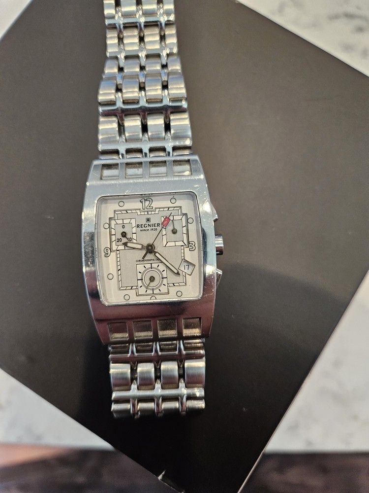 WATCH MENS REGNIER OF PARIS CADRAGE