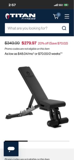 Titan Elite Adjustable Bench
