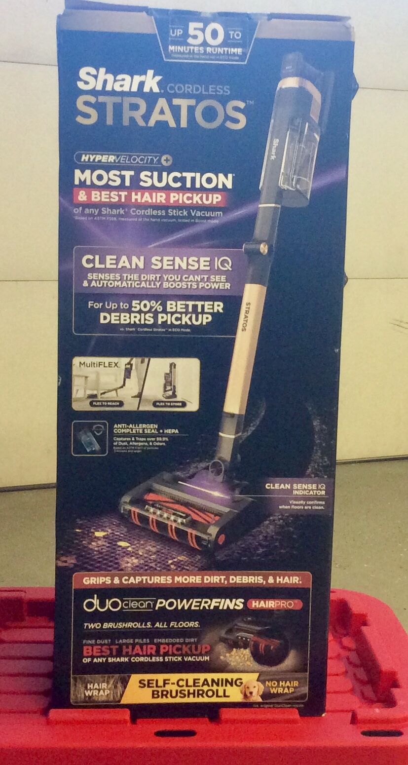 Shark Stratos Cordless Vacuum IZ840H