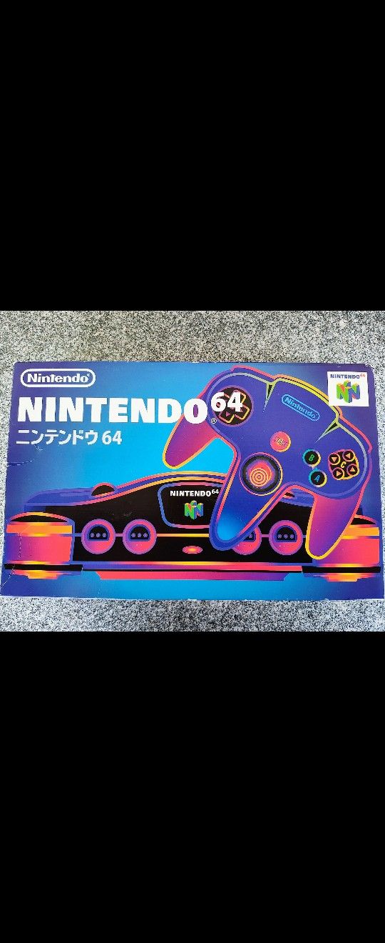 Nintendo 64 N64 Console Japanese NTCS-J Complete In Box *Region Free