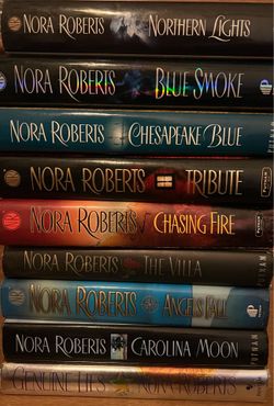 9- Nora Robert’s HB books