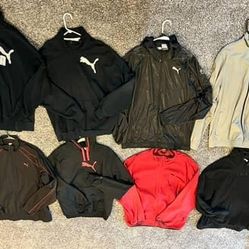 Multiple Stylish PUMA Jackets and Hoodies 