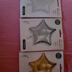 Mylar Balloon Stars