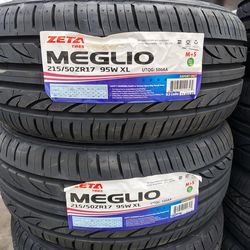 New pair of 2 215/50/r17 50.000 miles warranty ‼️ free instalation‼️