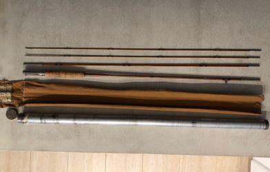 Shakespeare Bamboo Fly Rod! Only 2 Owners. 