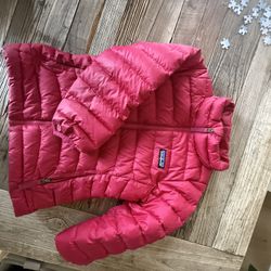 Patagonia Kids Jacket- Pink- Size XS 5-6
