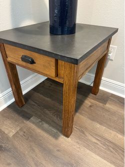 Side table with drawer