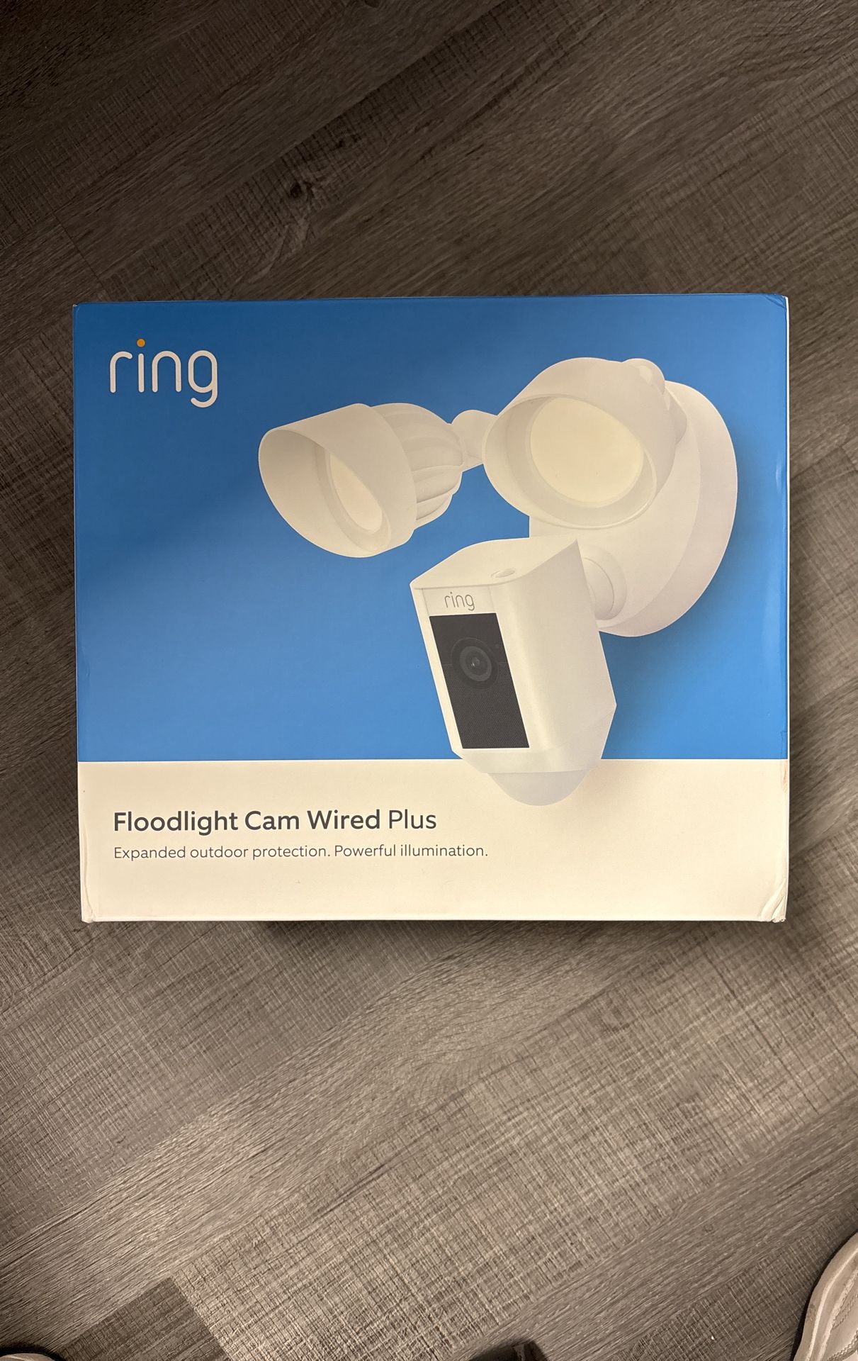Ring Floodlight Cam Wired Plus Security Camera