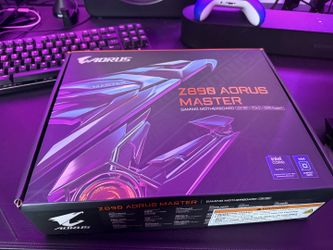 Gigabyte Z890 AORUS MASTER Motherboard - NEW & SEALED