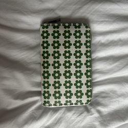 Flower Print Wallet 