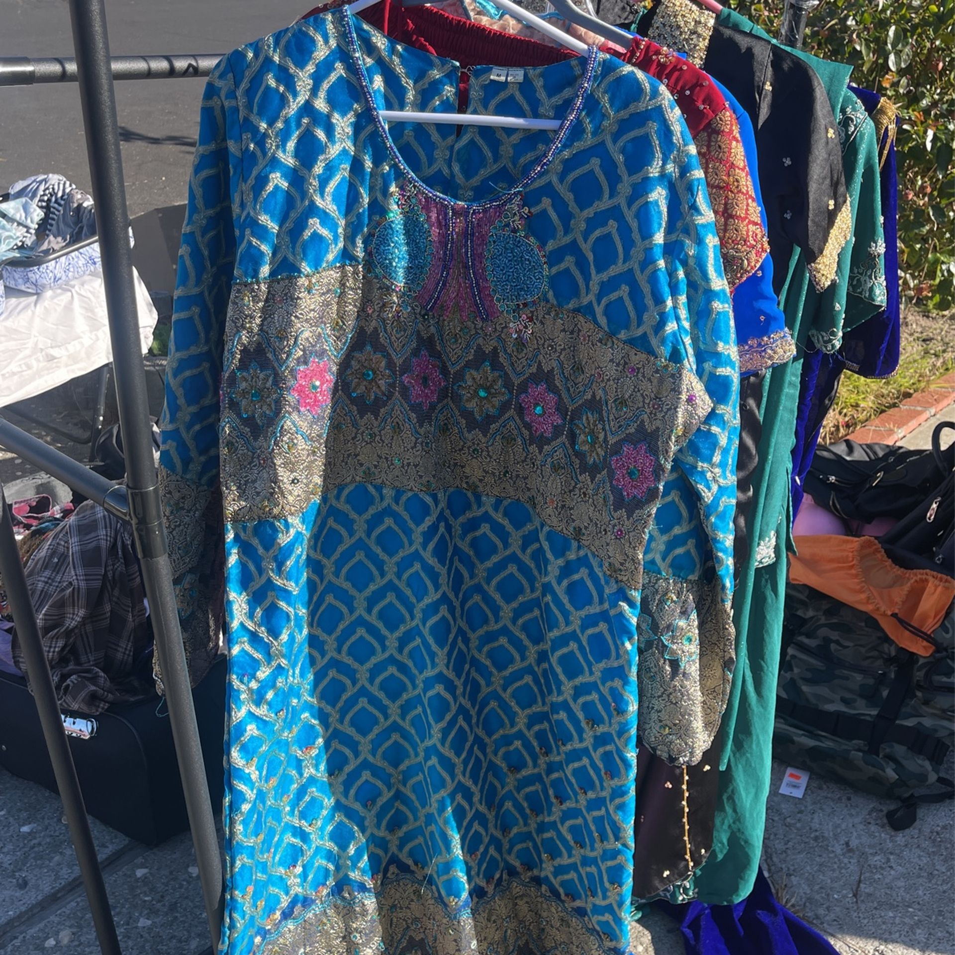 Indian clothes size medium two large