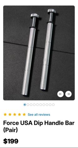 Force USA Dip Bar Handles (Pair)
