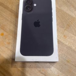 Brand New iPhone 16 128gb Unlocked Black No Carrier 
