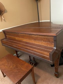 Baby grand piano