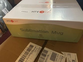 HTVRONT Sublimation Mug Set 6pack