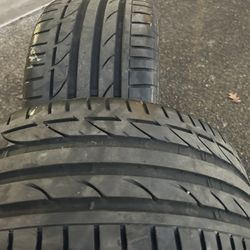 2 Bridgestone Potenza S-04 275/35/18 tires