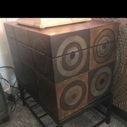 Pier one storage table