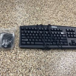 DELL Keyboard And Mouse