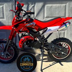 Brand New 50cc Gas Kids Dirt Bike – Pull Start – Great First Bike