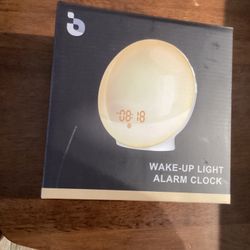 LBell Wake-Up Light Alarm Clock New In Box