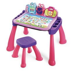 VTech Touch and Learn Activity Desk Deluxe, Pink